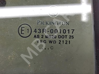 Стекло заднее правое MERCEDES-BENZ S-класс W220 (1998 - 2005) — Разборка Мерседес