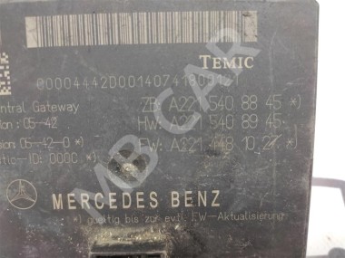 Блок ZGW CGW MERCEDES-BENZ S-класс W221 рестайлинг (2009 - 2013) — Разборка Мерседес