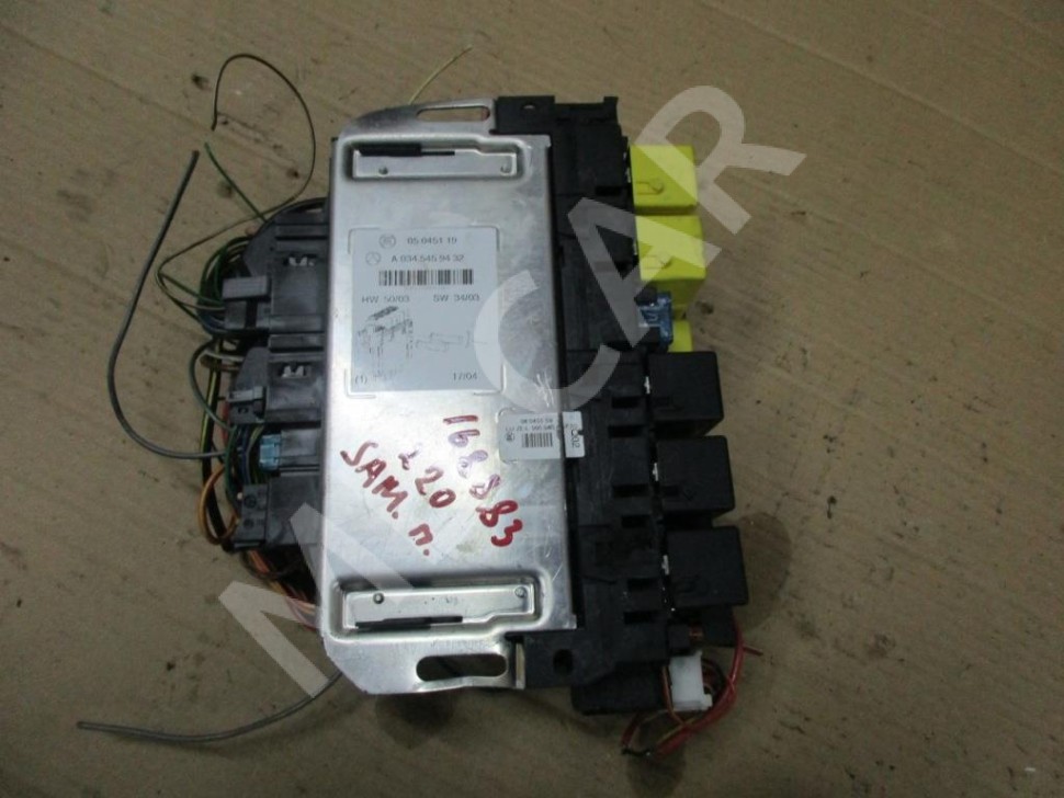 Блок SAM передний MERCEDES-BENZ S-класс W220 рестайлинг (2002 - 2005) фото 1 — Разборка Мерседес