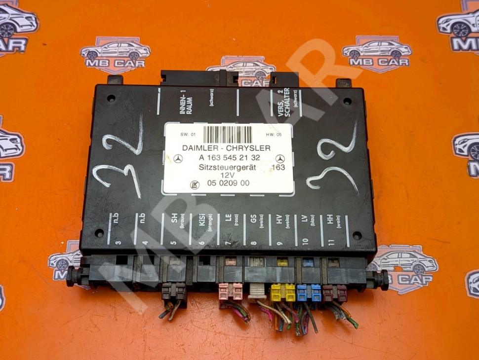 Блок сидений MERCEDES-BENZ M-класс W163 рестайлинг (2001 - 2005) фото 1 &mdash; Разборка Мерседес