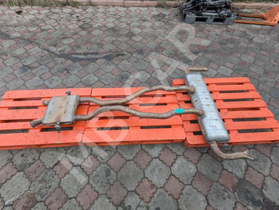 Глушитель MERCEDES-BENZ GLE-класс AMG W166 (2015 - 2019) фото 1 — Разборка Мерседес