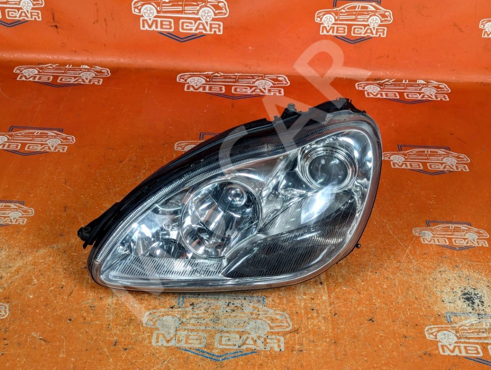 Фара левая MERCEDES-BENZ S-класс W220 рестайлинг (2002 - 2005) фото 1 &mdash; Разборка Мерседес