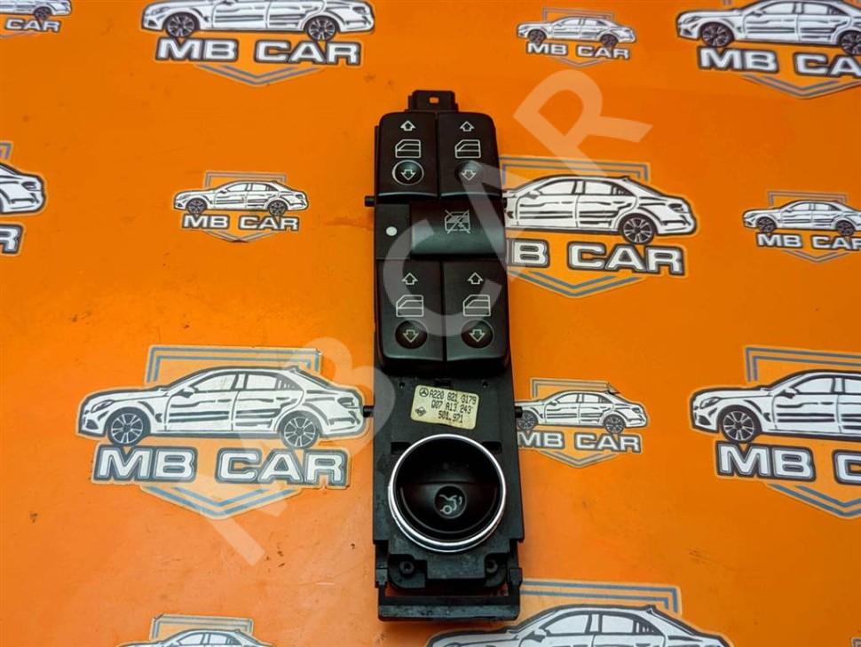 Блок кнопок стеклоподъемников MERCEDES-BENZ S-класс W220 рестайлинг (2002 - 2005) фото 1 &mdash; Разборка Мерседес