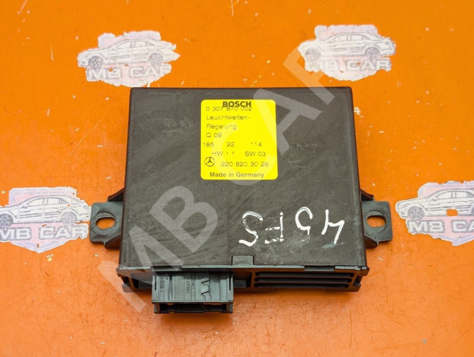 Блок корректора фар MERCEDES-BENZ S-класс W220 (1998 - 2005) фото 1 &mdash; Разборка Мерседес