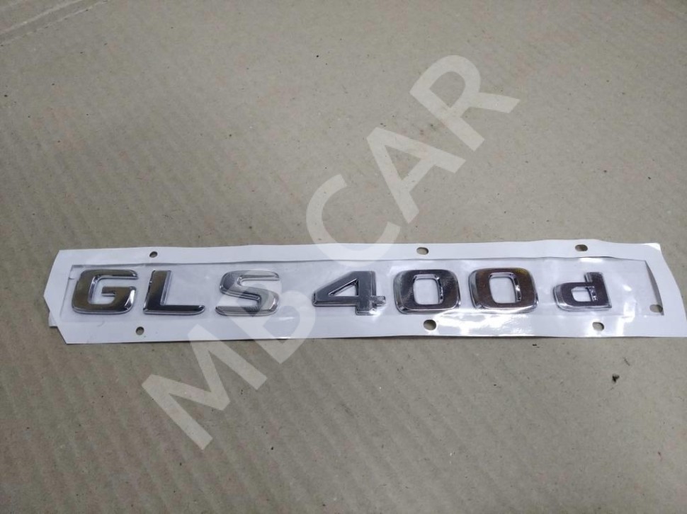 Эмблема ( шильдик ) MERCEDES-BENZ GLS-класс X166 (2015 - 2019) фото 1 — Разборка Мерседес