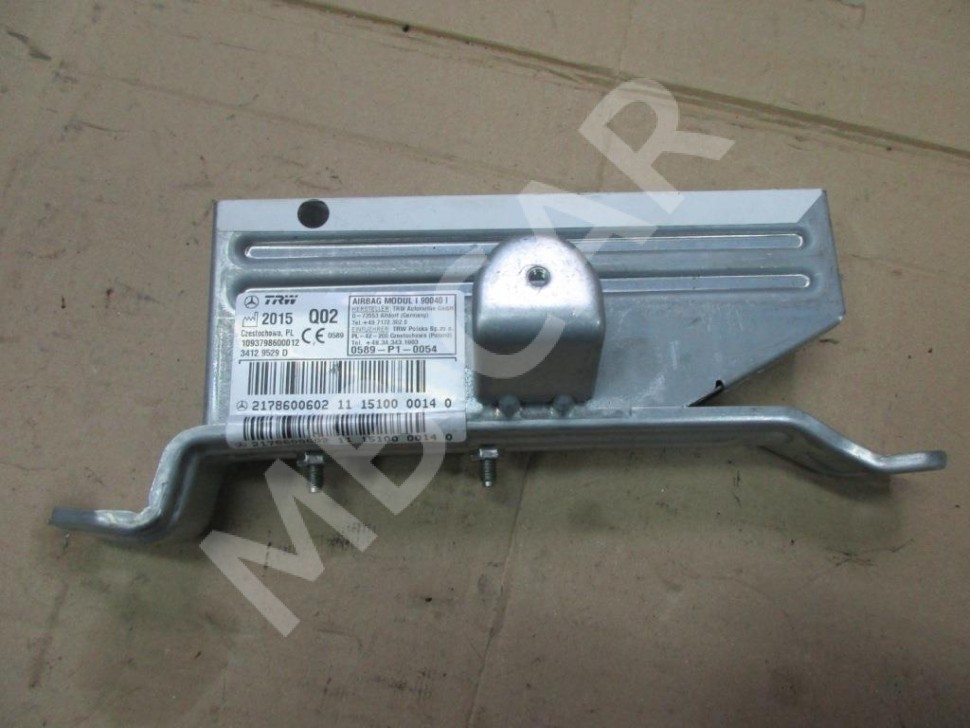 Подушка безопасности в сиденье MERCEDES-BENZ S-класс W222/C217/A217 (2013 - 2017) фото 1 — Разборка Мерседес