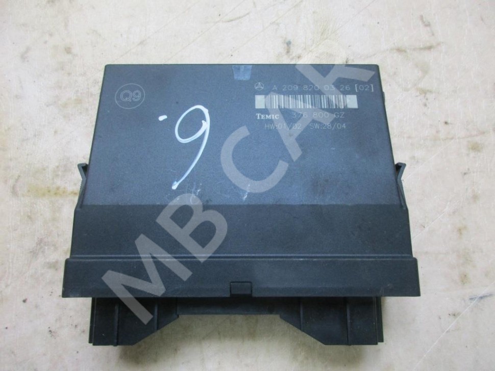 Блок стеклоподьемников MERCEDES-BENZ CLK-класс C209/W209 рестайлинг (2005 - 2010) фото 1 — Разборка Мерседес