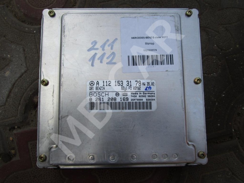 Блок управления двигателем MERCEDES-BENZ E-класс W211/S211 (2002 - 2006) фото 1 &mdash; Разборка Мерседес