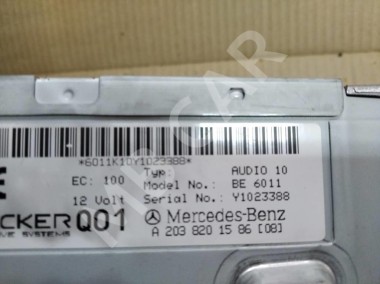 Магнитола MERCEDES-BENZ C-класс W203/S203/CL203 (2000 - 2004) — Разборка Мерседес