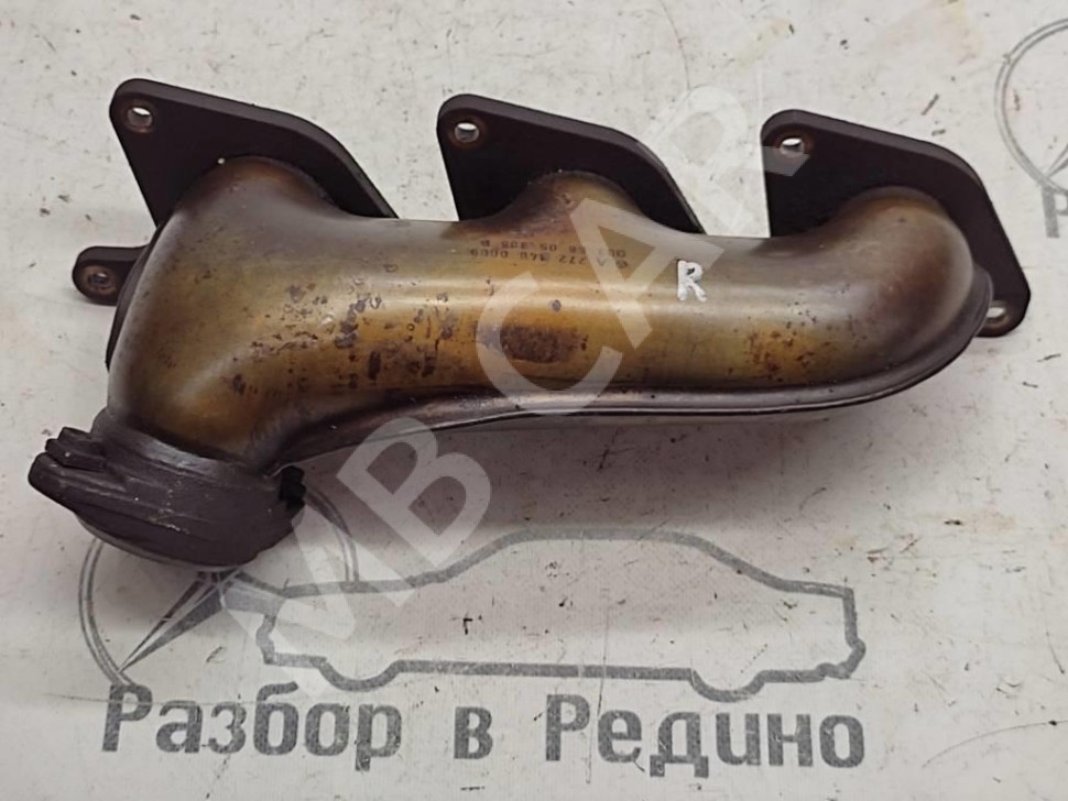 Коллектор выпускной MERCEDES-BENZ C-класс W203/S203/CL203 (2000 - 2004) фото 1 — Разборка Мерседес