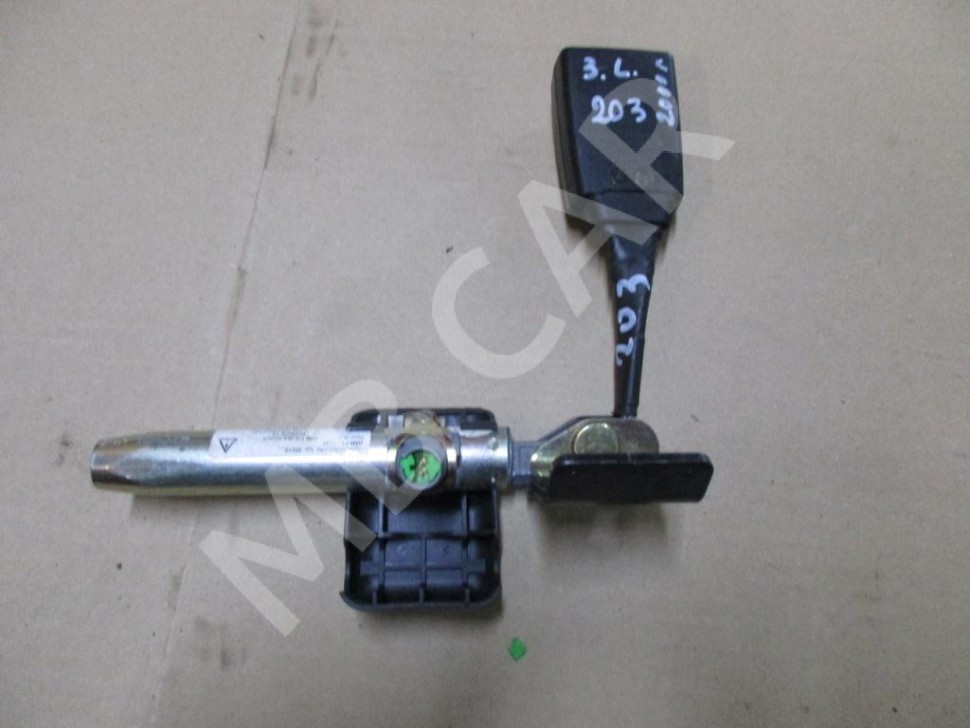 Замок ремня безопасности MERCEDES-BENZ C-класс W203/S203/CL203 (2000 - 2004) фото 1 &mdash; Разборка Мерседес