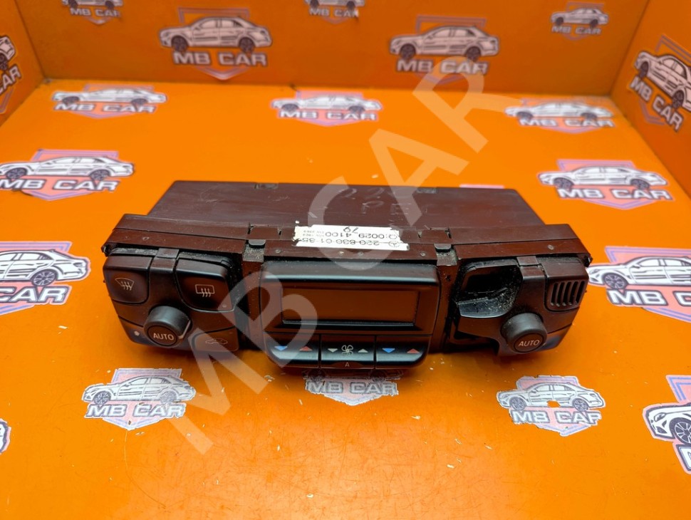 Панель управления климатом MERCEDES-BENZ S-класс W220 (1998 - 2005) фото 1 — Разборка Мерседес