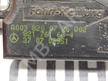 Датчик удара MERCEDES-BENZ CLS-класс C219 (2004 - 2008) — Разборка Мерседес