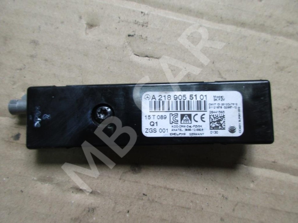 Усилитель антенны MERCEDES-BENZ CLS-класс C218/X218 рестайлинг (2014 - 2017) фото 1 — Разборка Мерседес