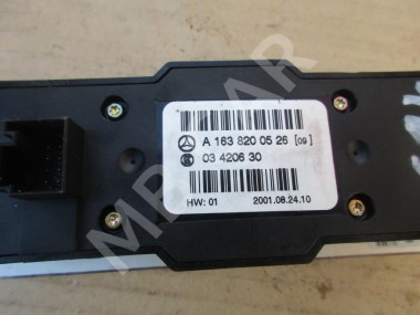 Панель управления климатом MERCEDES-BENZ M-класс AMG W163 рестайлинг (2001 - 2005) — Разборка Мерседес