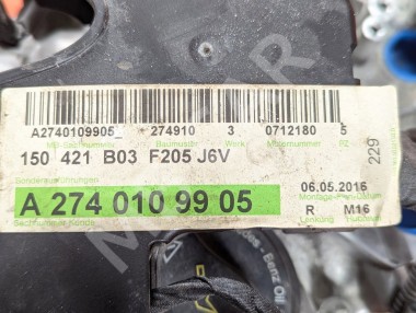 Двигатель бензиновый MERCEDES-BENZ C-класс W205/S205/C205/A205 (2014 - 2018) &mdash; Разборка Мерседес