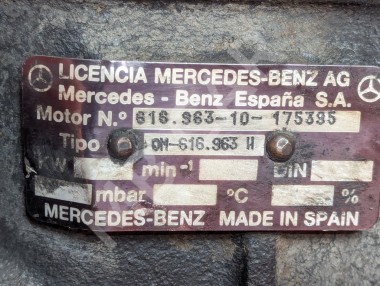 Двигатель дизельный MERCEDES-BENZ MB100 I (1981 - 1996) &mdash; Разборка Мерседес