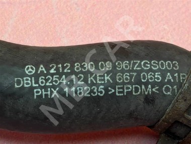 Патрубок ОЖ MERCEDES-BENZ E-класс W212/S212/C207/A207 (2009 - 2013) — Разборка Мерседес