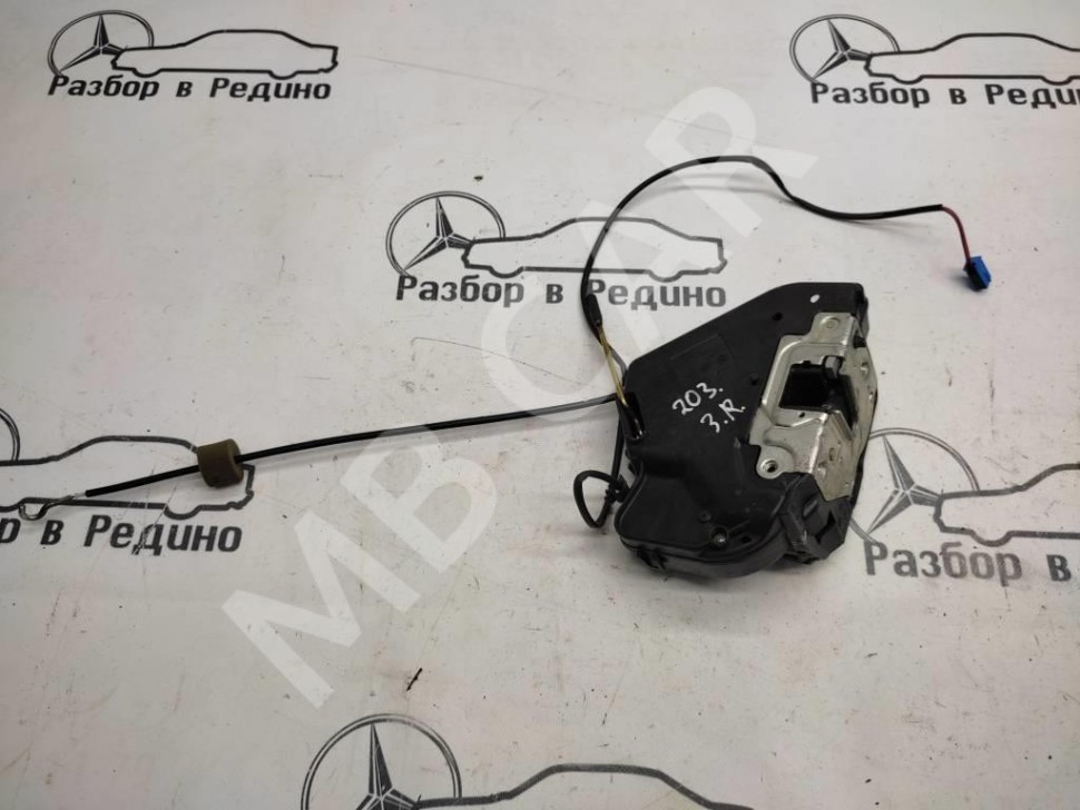 Замок двери задней правой MERCEDES-BENZ C-класс W203/S203/CL203 рестайлинг (2004 - 2008) фото 1 — Разборка Мерседес