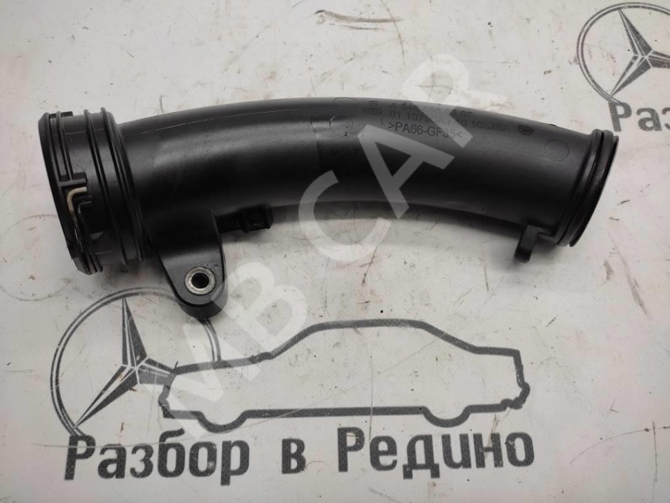 Патрубок интеркулера MERCEDES-BENZ E-класс W211/S211 (2002 - 2006) фото 1 &mdash; Разборка Мерседес