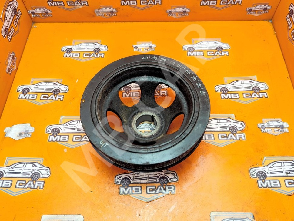 Шкив коленвала MERCEDES-BENZ C-класс W203/S203/CL203 рестайлинг (2004 - 2008) фото 1 &mdash; Разборка Мерседес