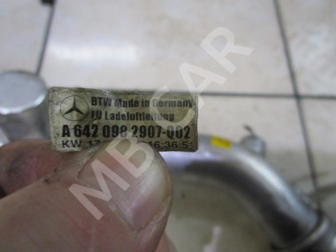 Патрубок турбины MERCEDES-BENZ M-класс W166 (2011 - 2015) — Разборка Мерседес