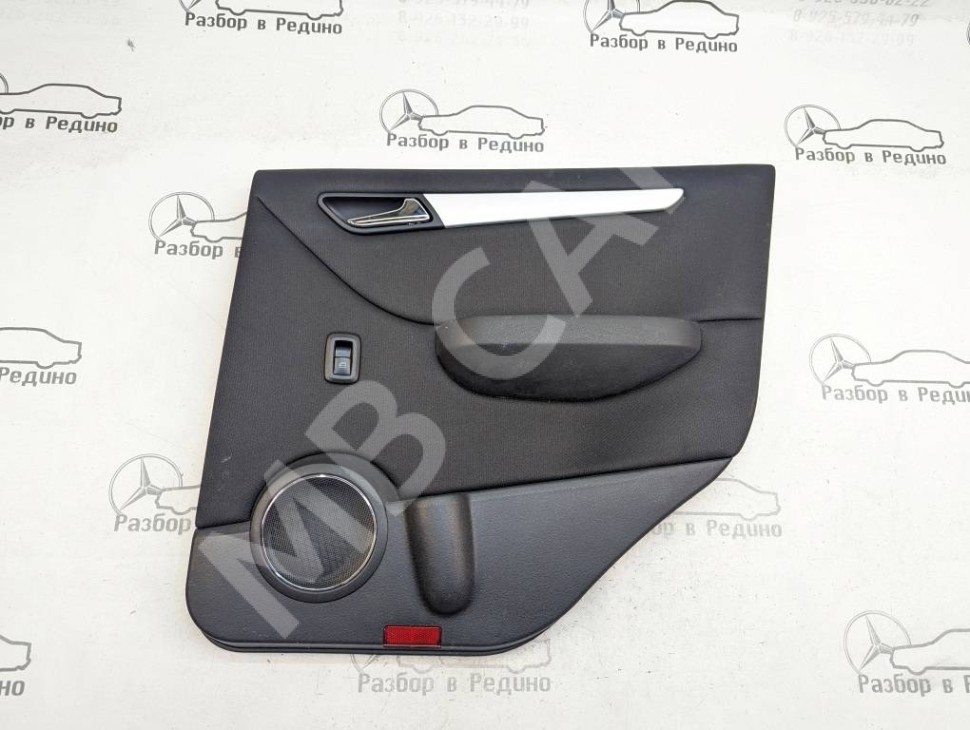 Карта двери задняя правая MERCEDES-BENZ B-класс W245 (2005 - 2009) фото 1 &mdash; Разборка Мерседес