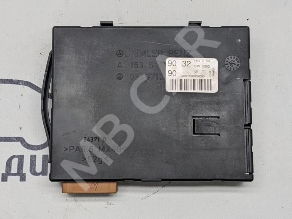 Блок EAM MERCEDES-BENZ M-класс W163 рестайлинг (2001 - 2005) фото 1 — Разборка Мерседес