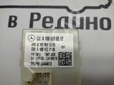 Блок крышки  багажника MERCEDES-BENZ M-класс W166 (2011 - 2015) — Разборка Мерседес