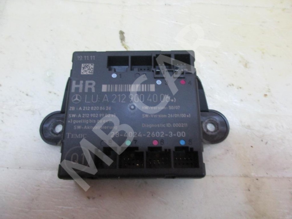 Блок двери MERCEDES-BENZ C-класс W204/S204/С204 рестайлинг (2011 - 2015) фото 1 — Разборка Мерседес