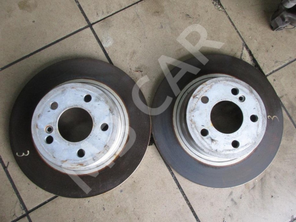 Диски тормозные зад MERCEDES-BENZ C-класс W204/S204 (2006 - 2011) фото 1 &mdash; Разборка Мерседес
