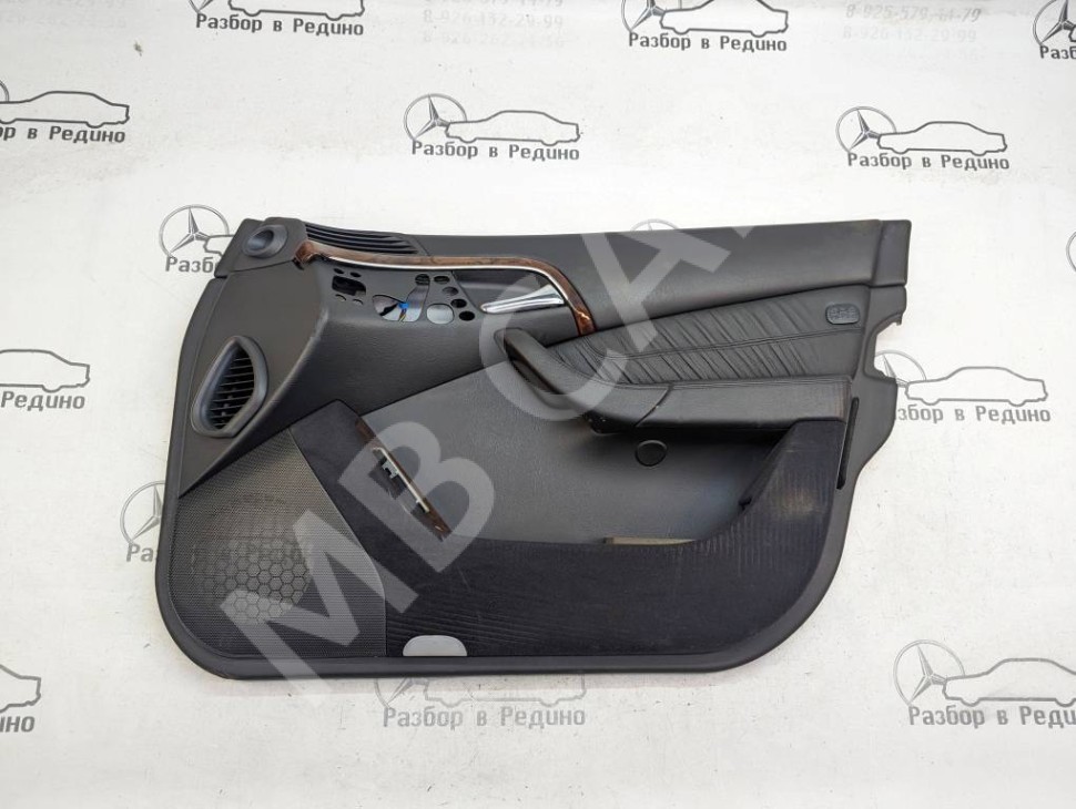 Карта двери передняя правая MERCEDES-BENZ S-класс W220 (1998 - 2005) фото 1 &mdash; Разборка Мерседес