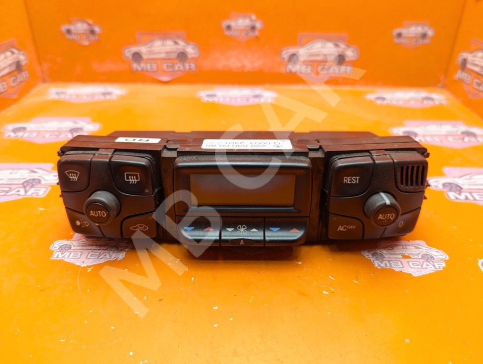 Панель управления климатом MERCEDES-BENZ S-класс W220 (1998 - 2005) фото 1 &mdash; Разборка Мерседес