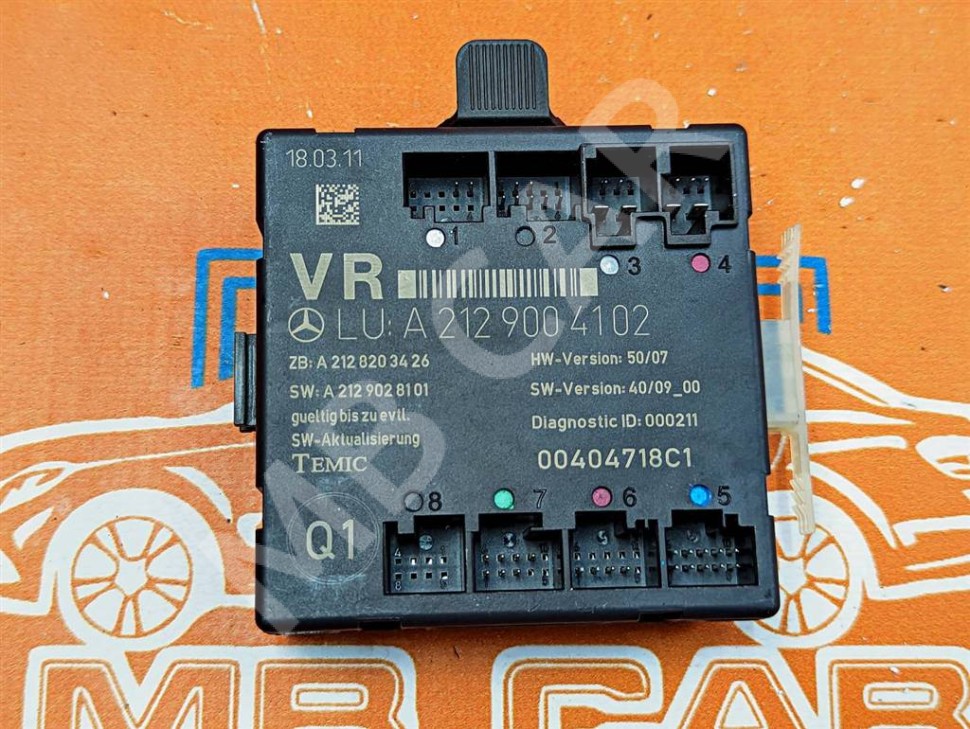 Блок двери MERCEDES-BENZ C-класс W204/S204/С204 рестайлинг (2011 - 2015) фото 1 — Разборка Мерседес