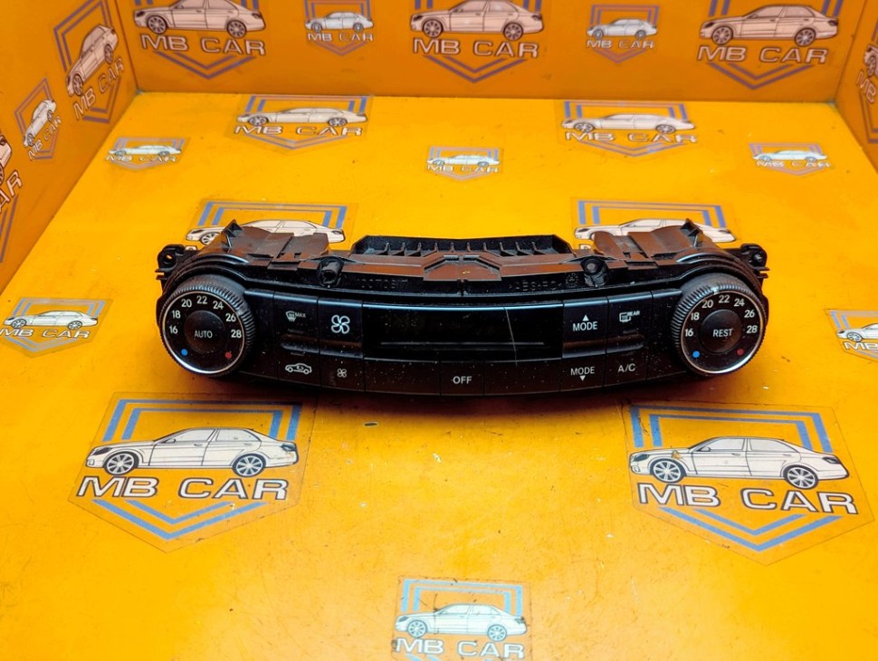 Панель управления климатом MERCEDES-BENZ E-класс W211/S211 рестайлинг (2006 - 2009) E 200 1.8 AT (184 л.с.) фото 1 &mdash; Разборка Мерседес