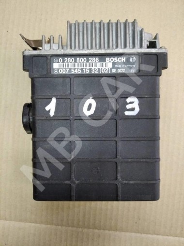 Блок управления двигателем MERCEDES-BENZ W124 W124/S124/C124/A124 (1984 - 1993) — Разборка Мерседес