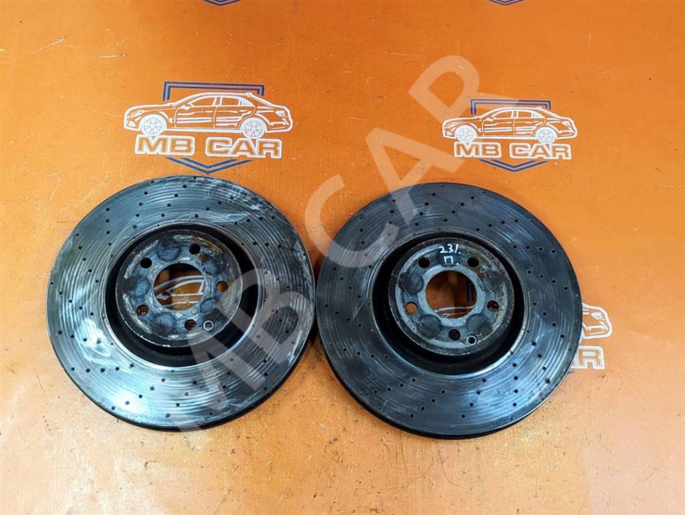 Диски тормозные перед MERCEDES-BENZ SL-класс R231 рестайлинг (2016 - 2020) фото 1 — Разборка Мерседес