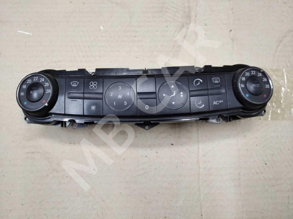 Панель управления климатом MERCEDES-BENZ E-класс W211/S211 (2002 - 2006) фото 1 &mdash; Разборка Мерседес