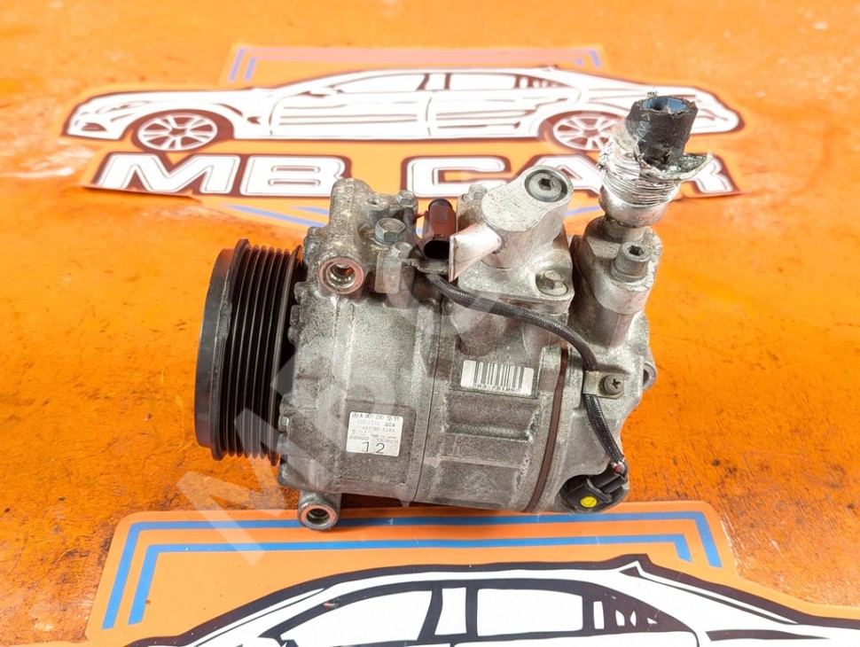 Компрессор кондиционера MERCEDES-BENZ E-класс W211/S211 (2002 - 2006) фото 1 &mdash; Разборка Мерседес