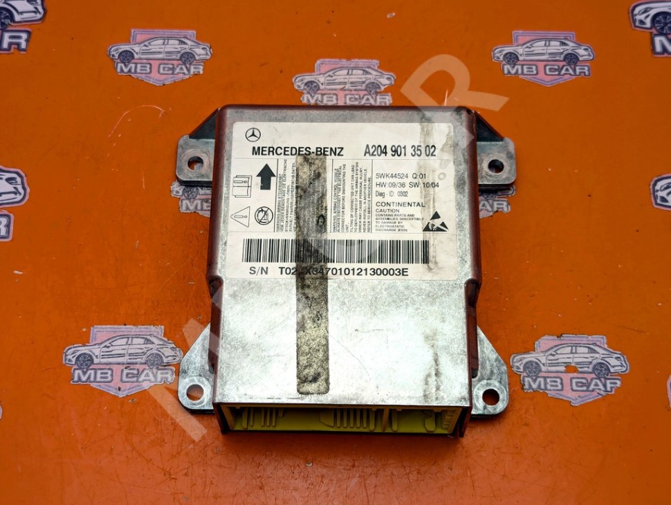 Блок AIRBAG MERCEDES-BENZ C-класс W204/S204 (2006 - 2011) фото 1 — Разборка Мерседес