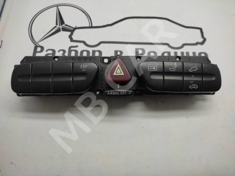 Блок кнопок MERCEDES-BENZ CLK-класс C209/W209 (2002 - 2005) фото 1 — Разборка Мерседес