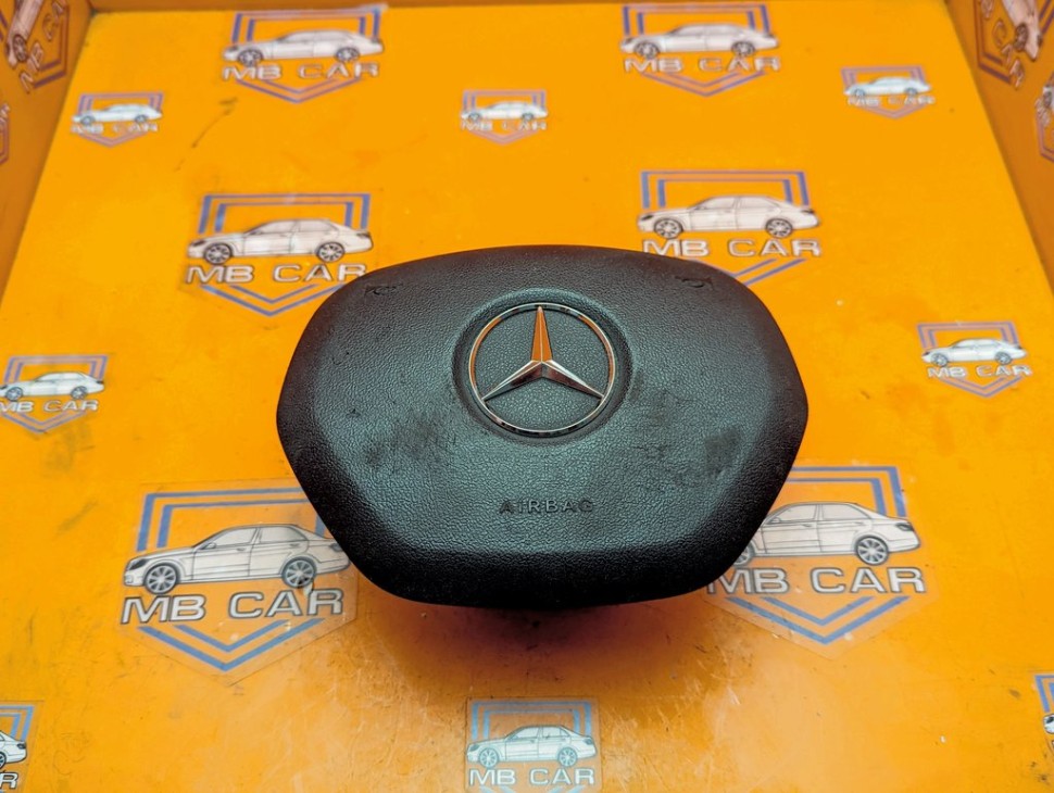 Подушка безопасности в руль MERCEDES-BENZ M-класс W166 (2011 - 2015) ML 350 3.5 4MATIC 7G-Tronic (306 л.с.) фото 1 &mdash; Разборка Мерседес