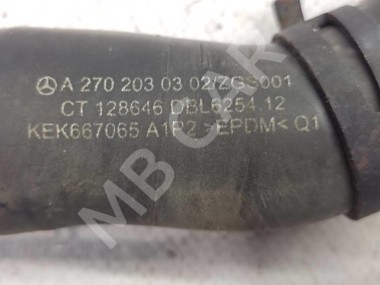 Патрубок ОЖ MERCEDES-BENZ B-класс W246 (2011 - 2014) — Разборка Мерседес