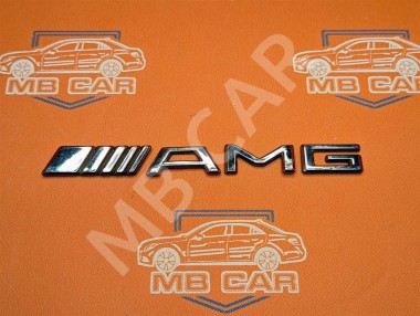 Эмблема ( шильдик ) MERCEDES-BENZ M-класс AMG W163 (2000 - 2001) — Разборка Мерседес