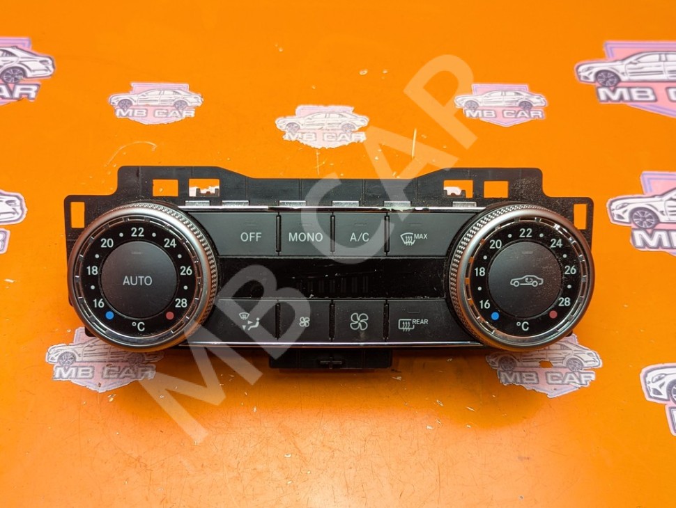 Панель управления климатом MERCEDES-BENZ C-класс W204/S204 (2006 - 2011) фото 1 &mdash; Разборка Мерседес