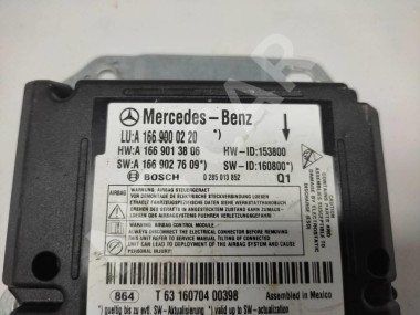 Блок AIRBAG MERCEDES-BENZ GLS-класс X166 (2015 - 2019) — Разборка Мерседес