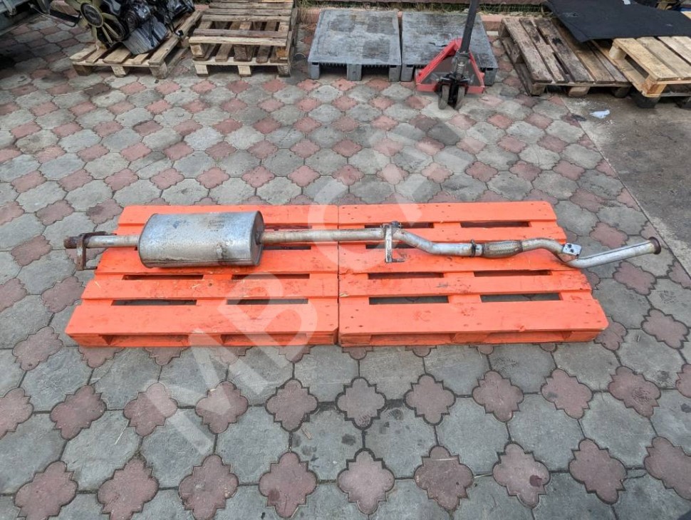 Глушитель MERCEDES-BENZ Sprinter W901-905 (1995 - 2006) фото 1 — Разборка Мерседес