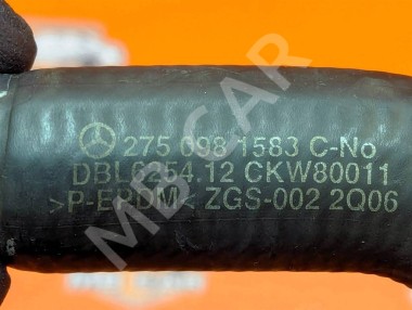 Патрубок ОЖ MERCEDES-BENZ S-класс W221 рестайлинг (2009 - 2013) — Разборка Мерседес