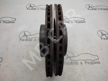 Диски тормозные перед MERCEDES-BENZ G-класс W463 (1990 - 2006) — Разборка Мерседес