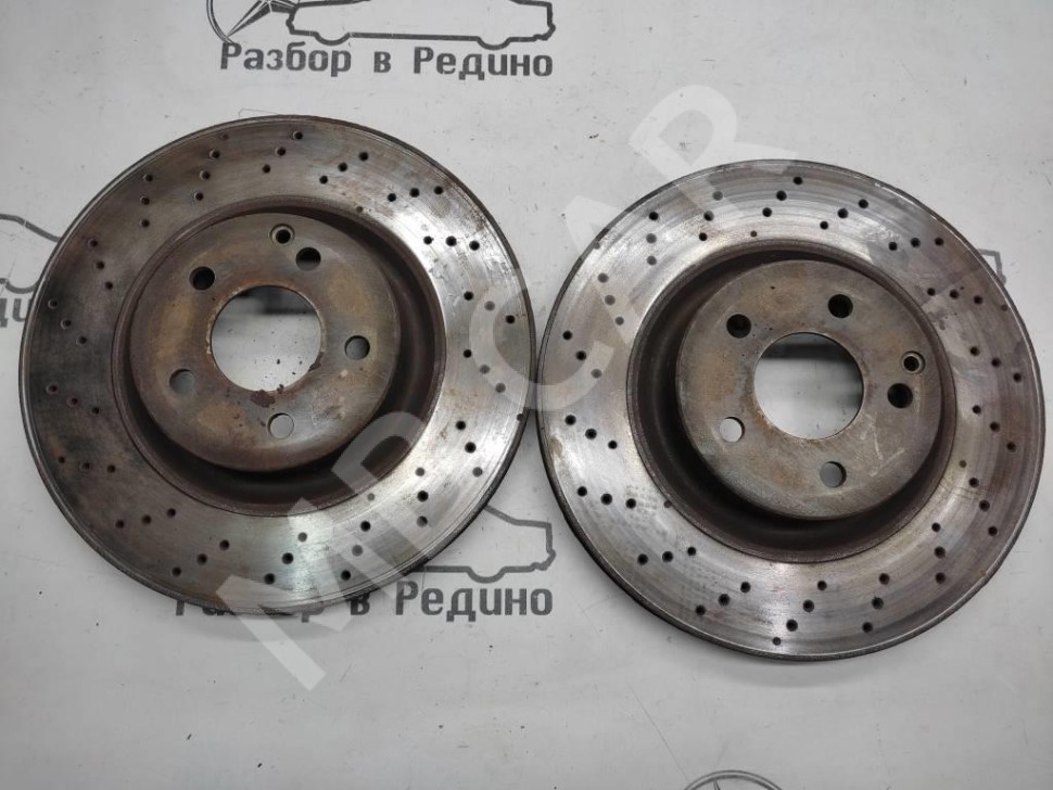 Диски тормозные перед MERCEDES-BENZ S-класс W221 (2005 - 2009) фото 1 — Разборка Мерседес